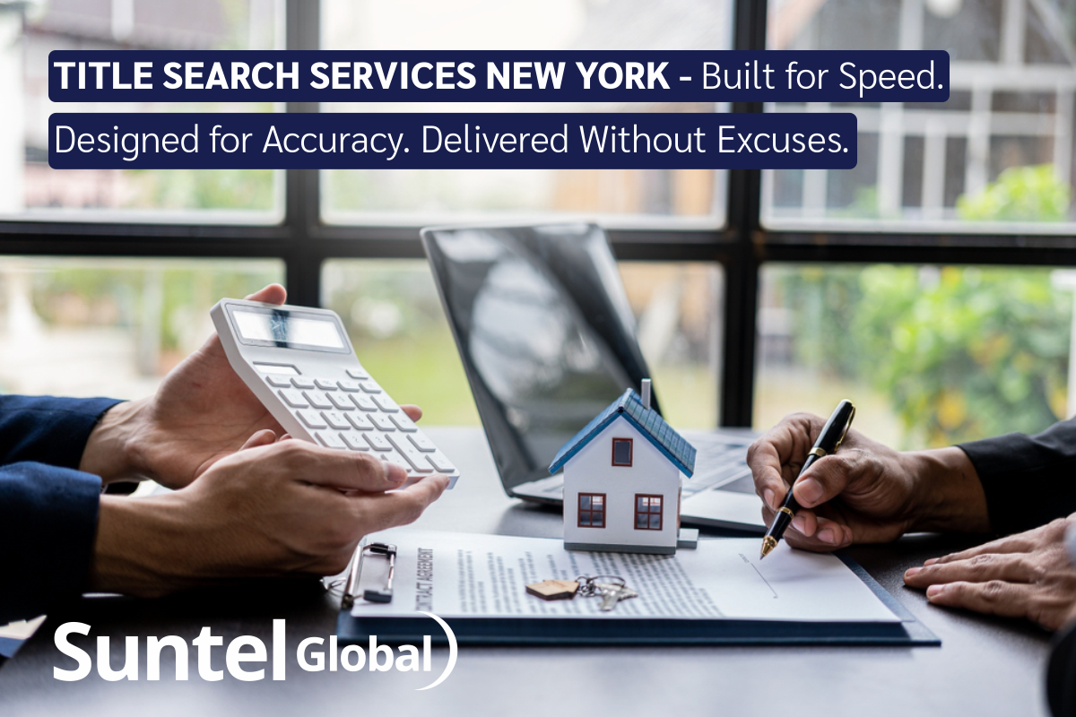 Built for Speed. Designed for Accuracy. Delivered Without Excuses(Title Search Services New York)